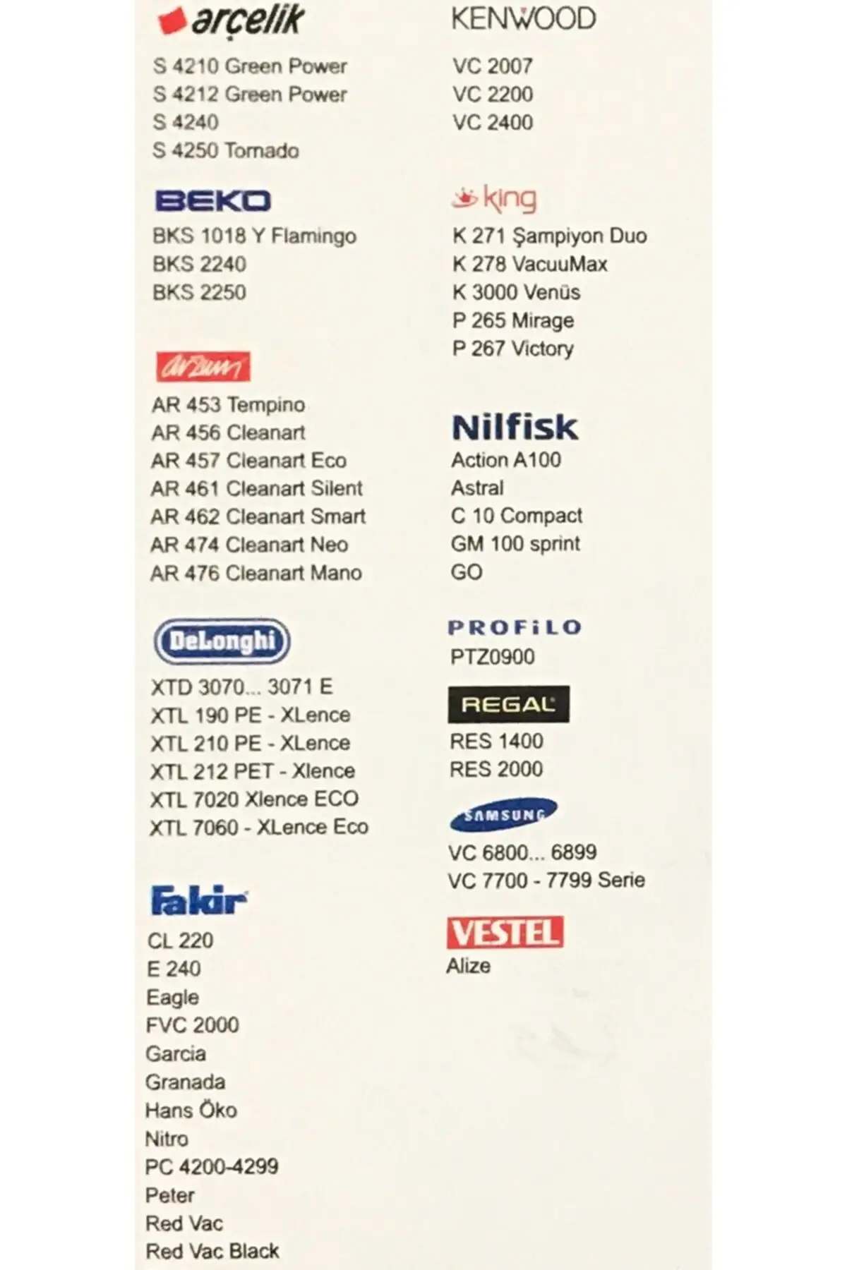 

MHK Parts Ptz0900 Vacuum Cleaner Dust Bag 5 pcs