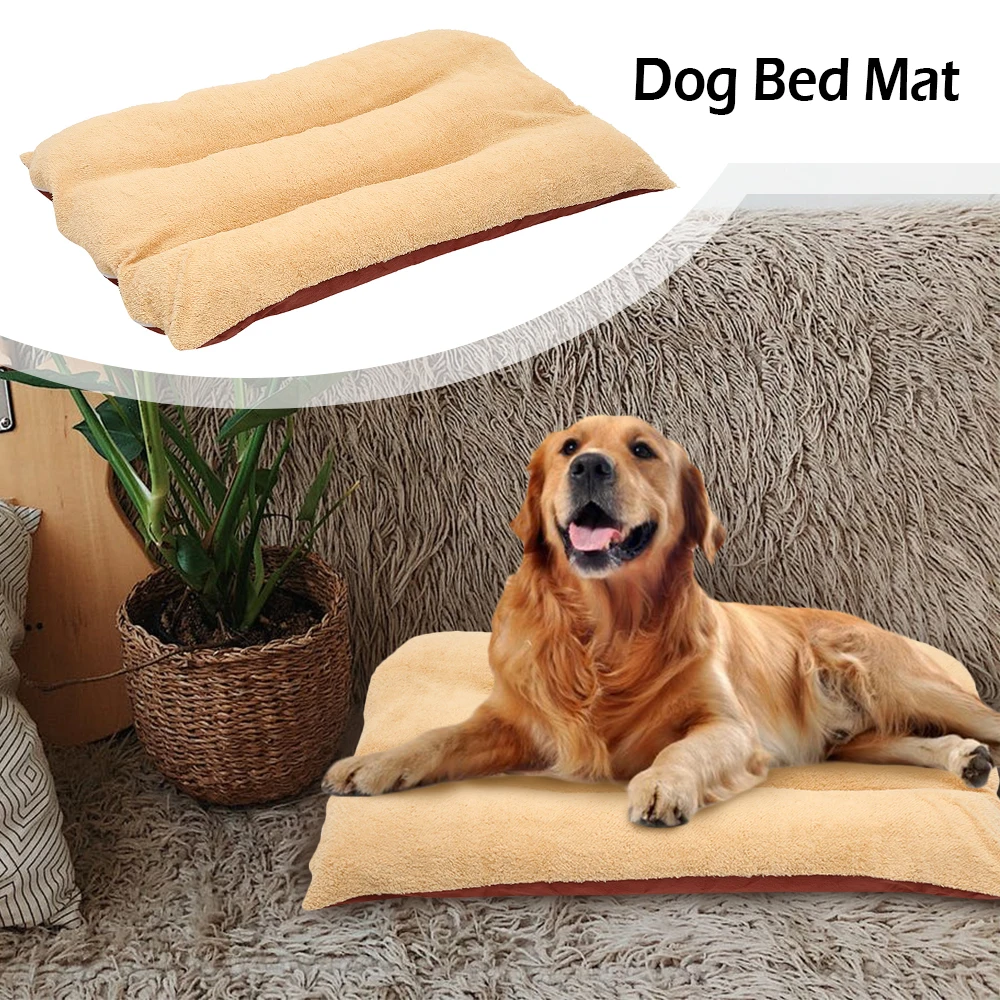 Зимний коврик для кровати собаки подушка питомца одеяло Теплый Щенок флисовые