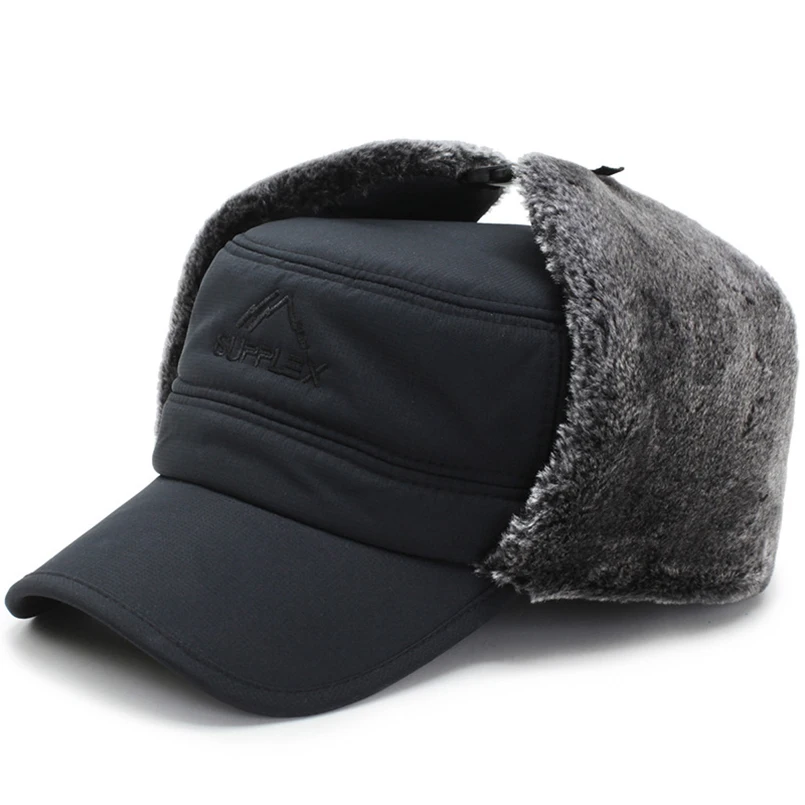 EAGLEBORN Балаклава ушные шапки-ушанки шарф Мужчины Женщины русский Охотник шапка