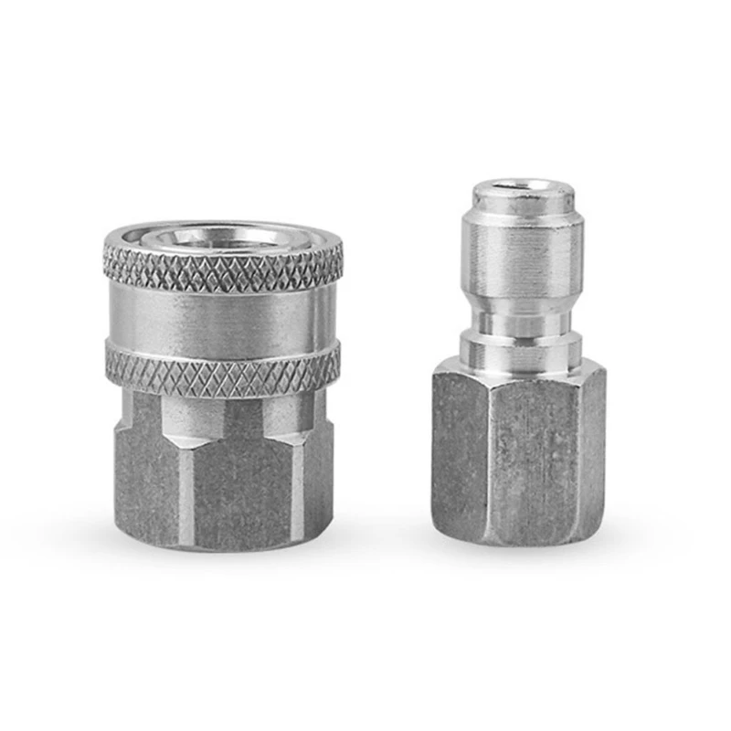

High Pressure Washer Spray Connector Joint Clening Equipment for Car Washing Machine 3/8 Inch Adapter