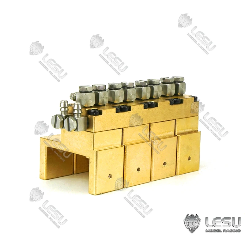 4CH LESU металлический гидравлический обратный клапан для радиоуправляемого