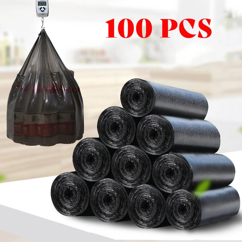 

Мешок для мусора, жилет для хранения, одноразовая цветная упаковка в рулоне, Экологически чистая, Влажная и сухая