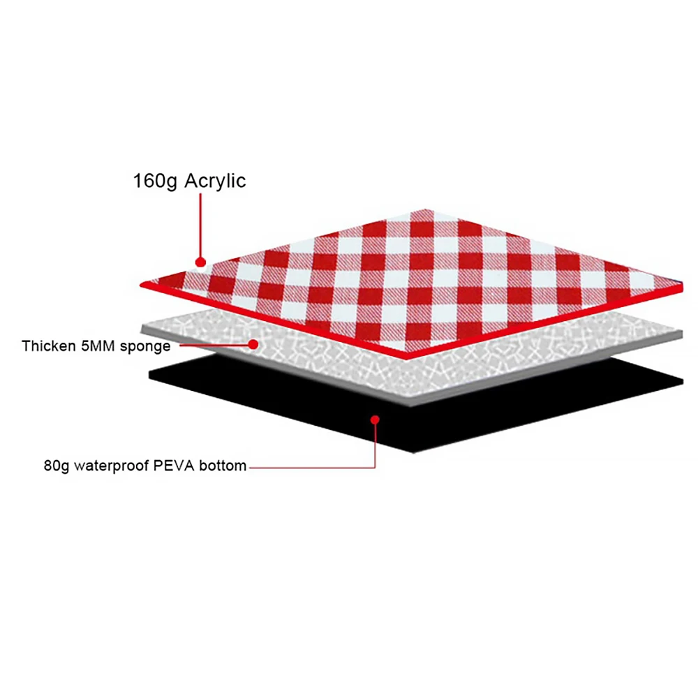 

Outdoor Waterproof Beach Mat Portable Large Picnic Blanket Camping Mattress Beach Blanket Camping Picnic Mat Mattress Sand Pad