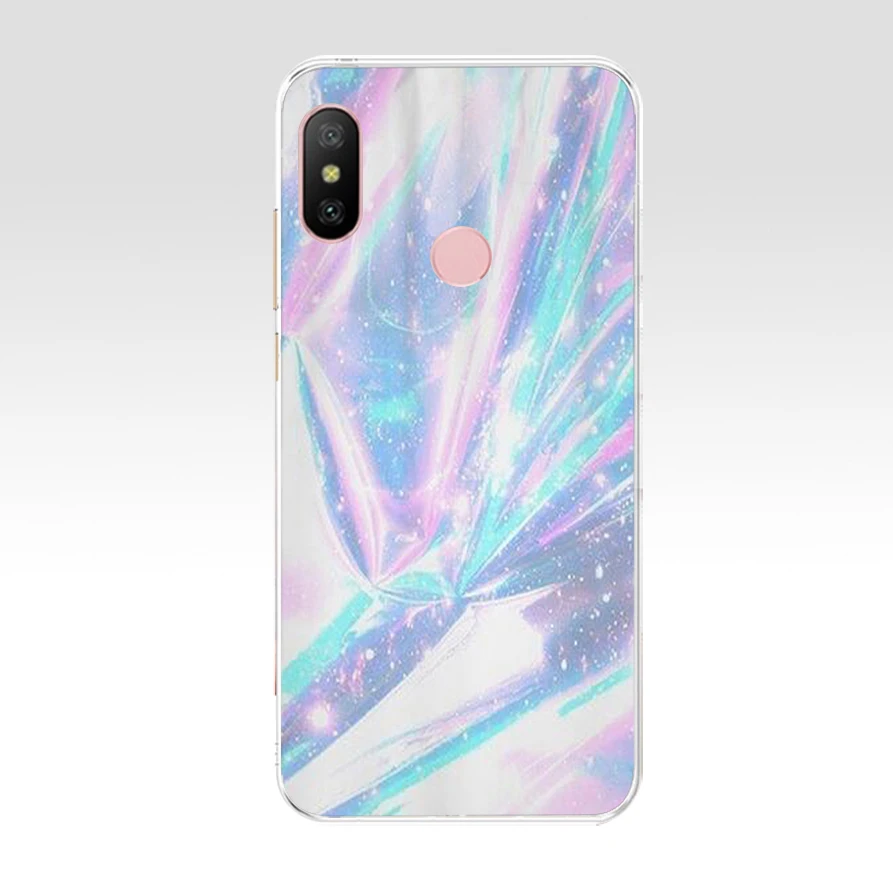 Мягкий силиконовый чехол из ТПУ для xiaomi redmi 7 7a note 4A 4X 6 Pro 6A 277FG Rainbow Galaxy Starry sky Space |