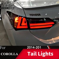 tail lamp for car corolla 2014 2017 led tail lights fog lights day running light drl tuning new altis cars accessories