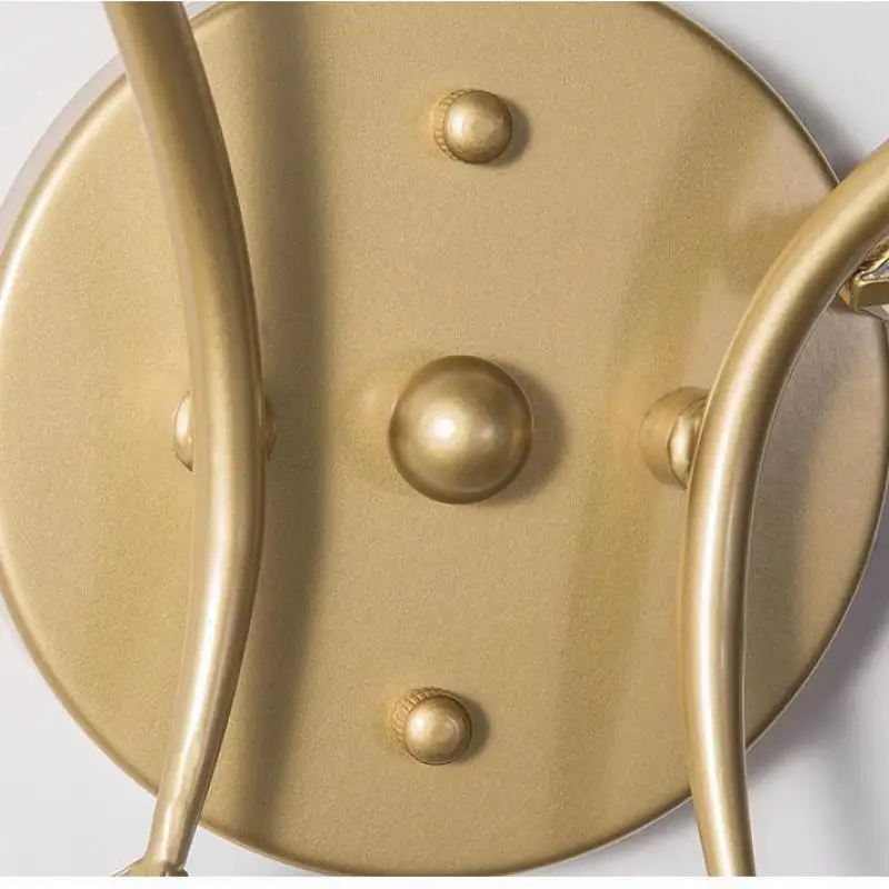 Современные настенные светильники прикроватная лампа для спальни золотой