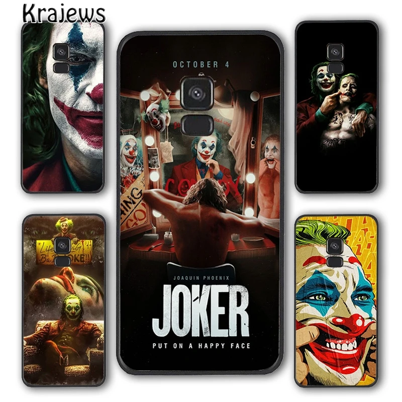 Чехол для телефона krajew Joker 2019 чехол Samsung Galaxy S5 S6 S7 edge S8 S9 S10 E lite S20 plus ultra Note|Бамперы| |