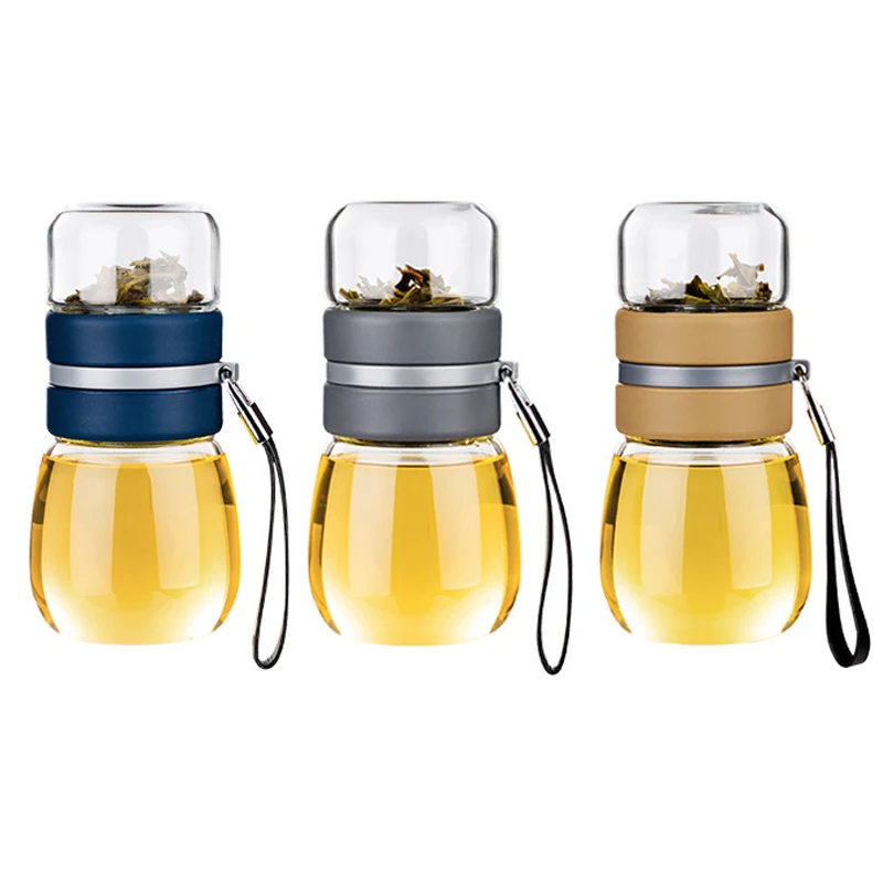 

Thermal Bottle Tea Filter with Tea Separation Strainer Infuser Thermals Mug Vacuum Flask Bottle Business Man 450ML