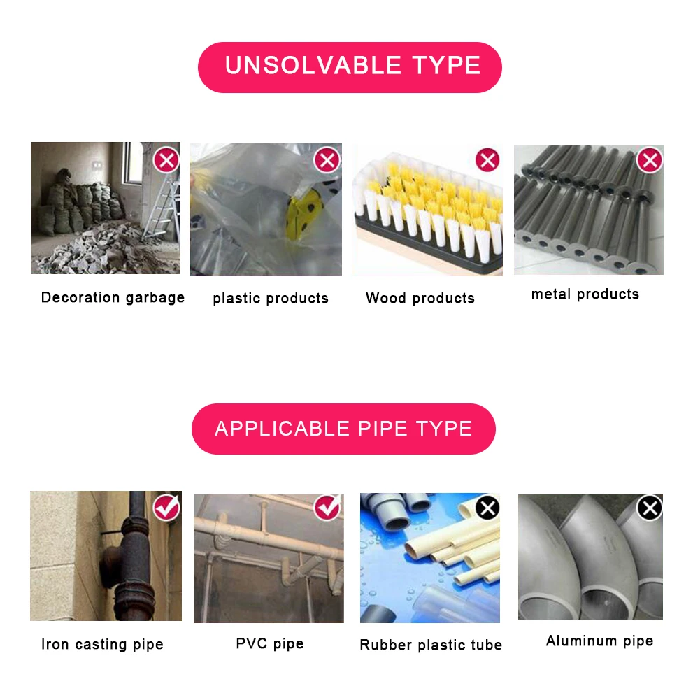 

Pipe Dredge Deodorant Powerful Sink and Drain Cleaner Pipe Cleaner Deodorant Strong Cleaning Agent Tool
