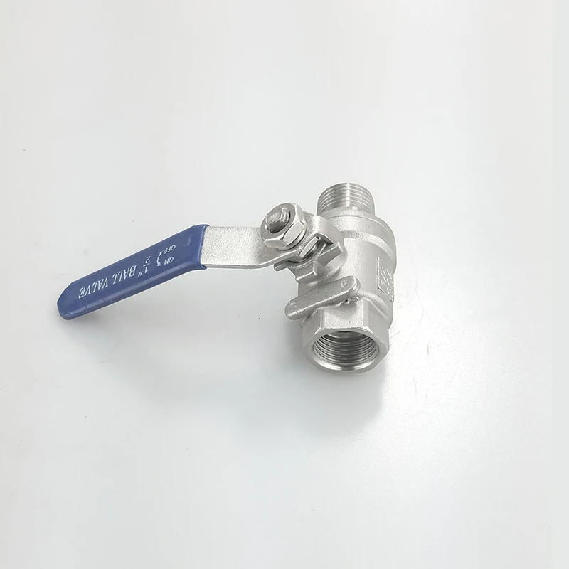 Бесплатная доставка 304 нержавеющая сталь DN10 Двухсекционный шарик Valv Женская