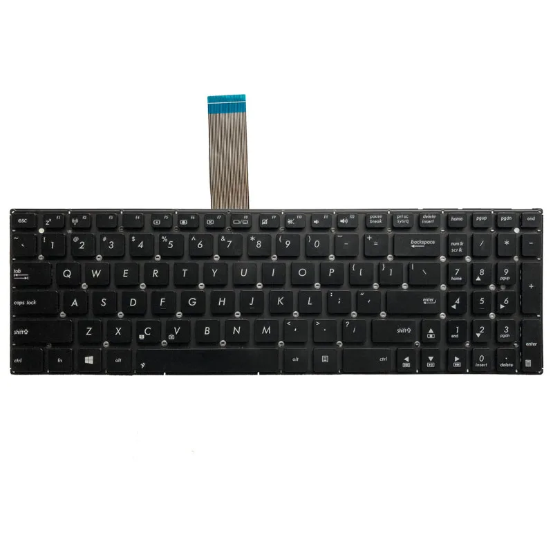 

US Laptop Keyboard For ASUS X550 X550LA X550LB X550LC X550LD X550LN X550VB X550VC X550VL English Black without frame
