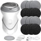 Электрический триммер для удаления огрубевшей кожи ног, перезаряжаемый инструмент для педикюра и педикюра, для удаления мозолей