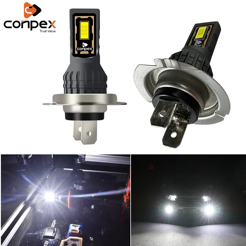 Conpex 2 шт. светодиодные противотумансветильник ры H4 H7 H11 H8 9006 HB4 высокое качество 3570