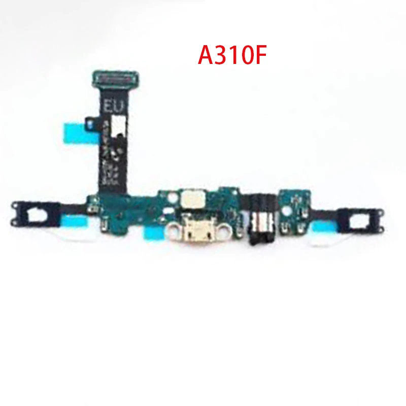 Гибкий кабель для samsung Galaxy A310 A310F SM-A310F Track A3 2016 порт зарядки Micro USB разъем наушников |
