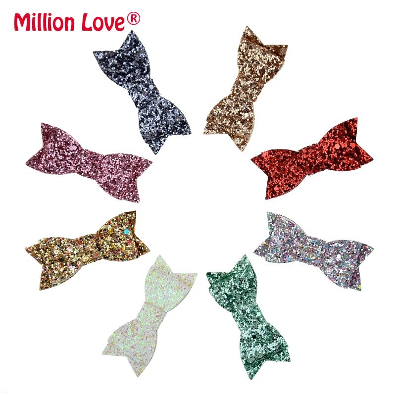 2 шт./лот ручная работа блестящий бант заколки для волос девочек | Мать и ребенок