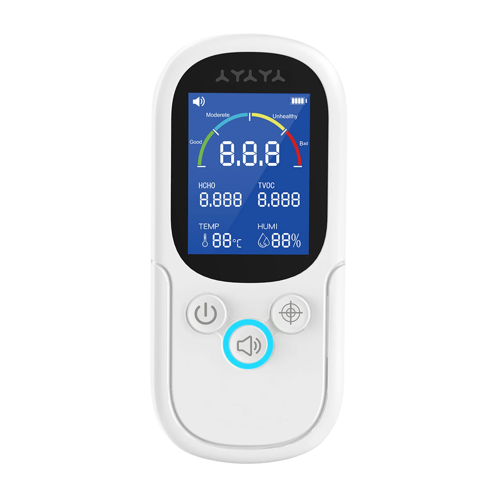 

NOYAFA портативный монитор качества воздуха и влажности окружающей среды, детектор формальдегида, многофункциональный TVOC тестер