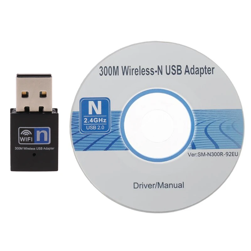 Мини 300 Мбит/с USB RTL8192 Wifi ключ WiFi адаптер беспроводной приемник сетевая карта