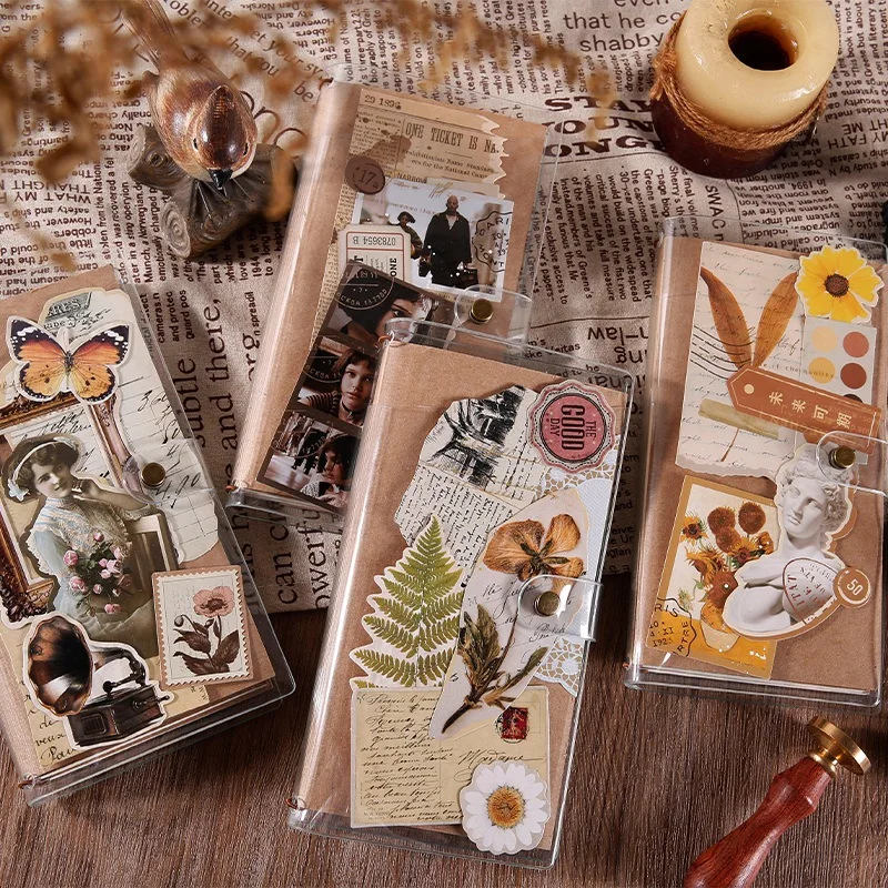 

Книга-планировщик «сделай сам» в классическом ретро-стиле