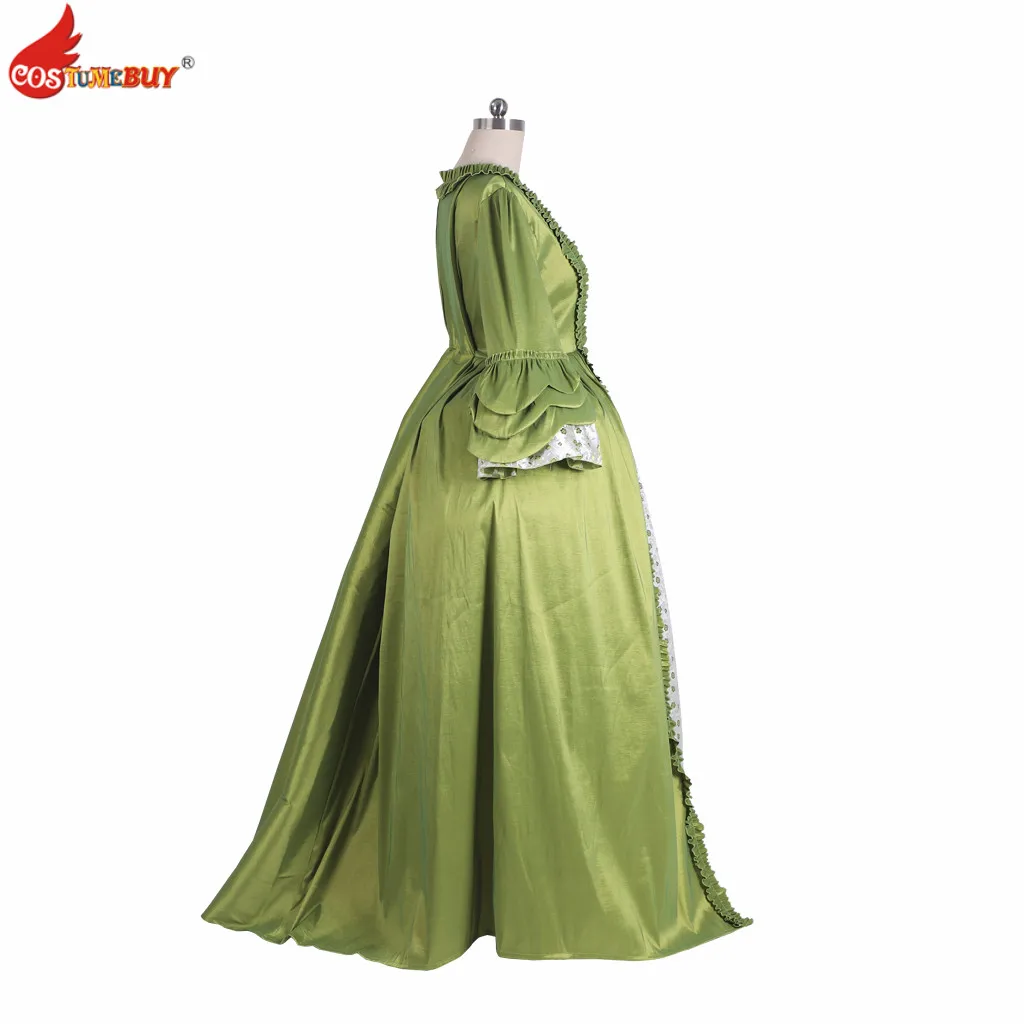 Costumebuy Regency pioneer 18th Versailles Duchess Belle Платье средневековая реконструкция театр
