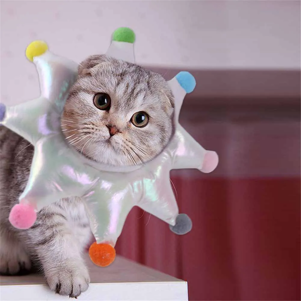 

Pet Protective Collar Cat Dog Neck Cone Recovery Collars Anti-Bite Lick Surgery Wound Healing Waterproof Pets Cats Health Circle