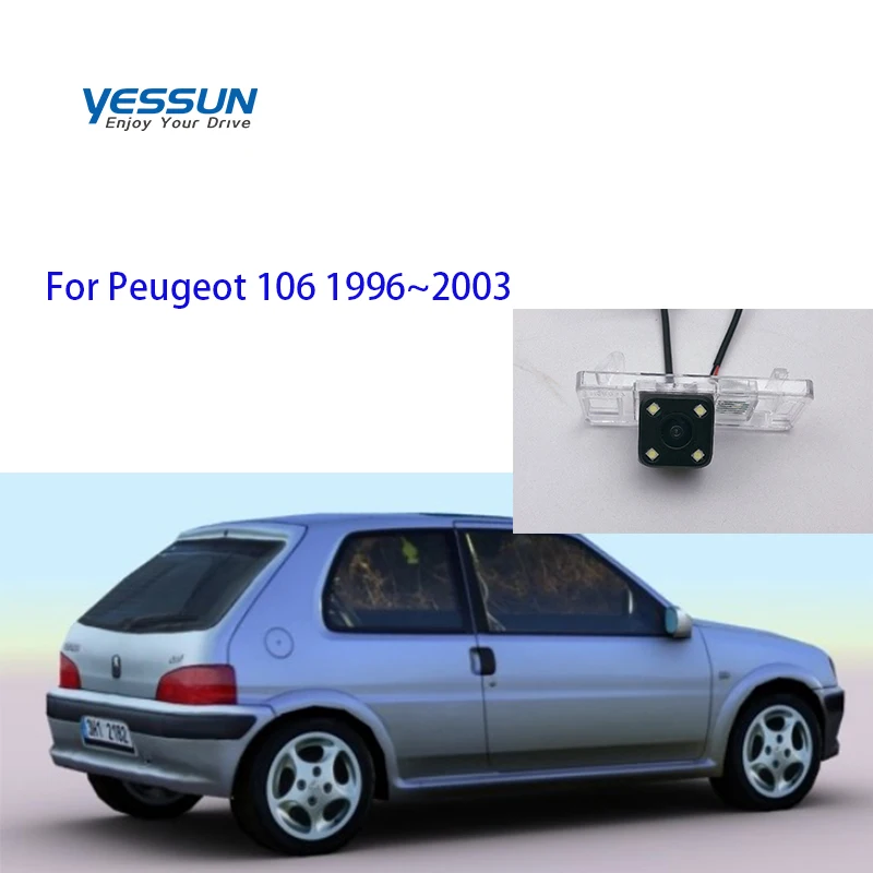 

Yessun Auto Car Accessories Night Vision Car Rear View Camera IP67 For Peugeot 106 1996~2003 reversing camera