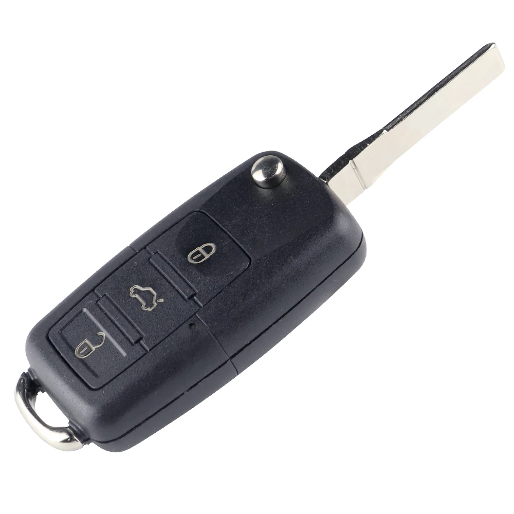 Складной автомобильный ключ с 3 кнопками сменный дистанционным переключением