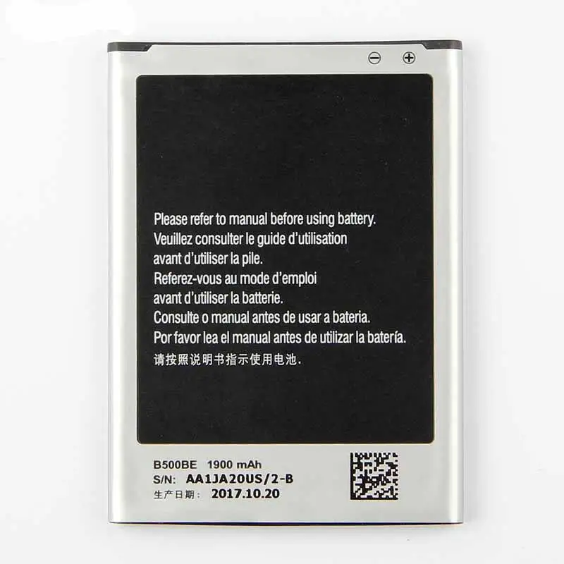 2 шт Высокое качество 1900mAh 3 8 V батарея B500AE B500BE батареи для телефона Samsung Galaxy S4 Mini GT