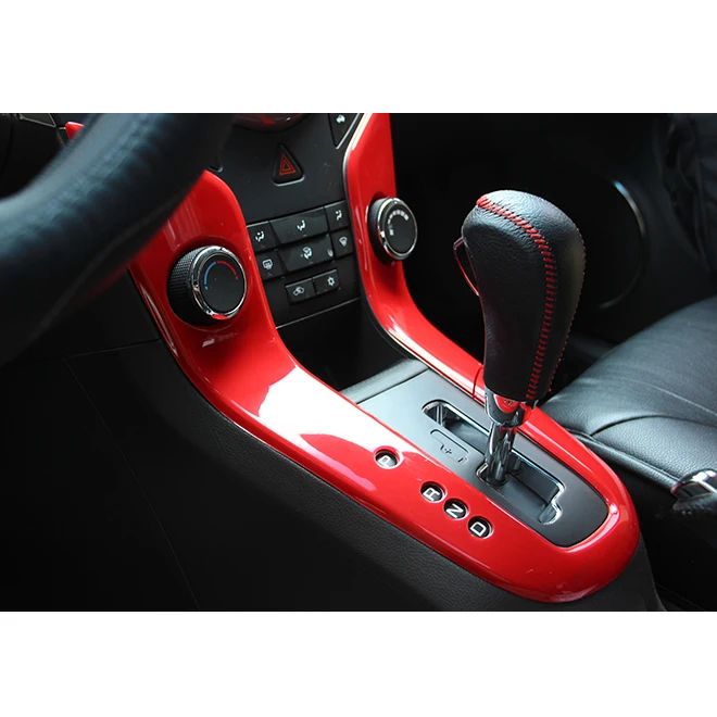 Для Chevrolet Cruze 2009 2013 2015 на центральной консоли автомобиля украшения крышки