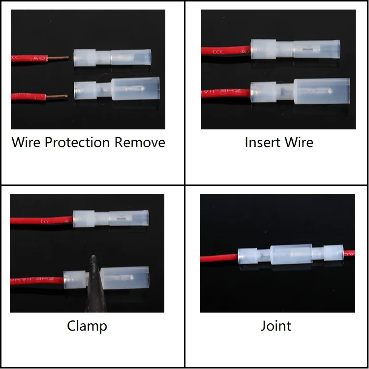 

20 set MPFNY FRFNY Type Wire Terminal Female Male Quick Joint Connector Nylon Insulated Bullet Plug Cable Crimp Splice