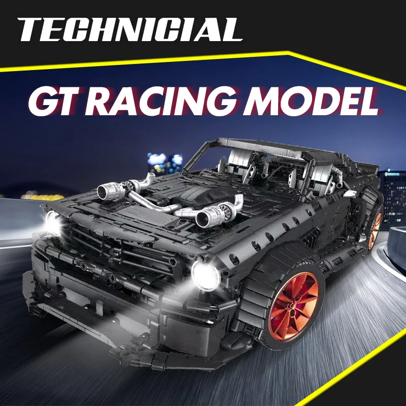 Технический строительный блок дистанционного управления 3168 шт. RC/non RC гоночный