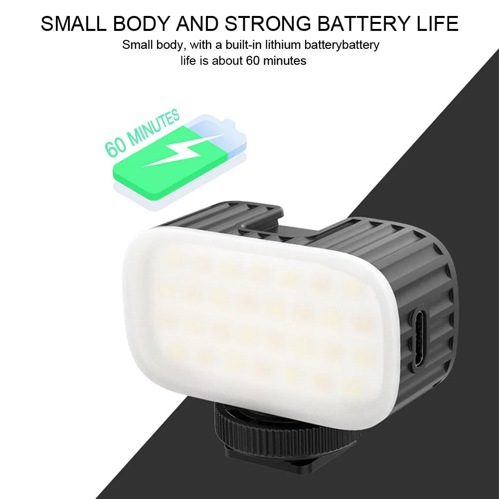 Портативный мини-светильник с регулируемой яркостью 30 светодиодов 5600 к |