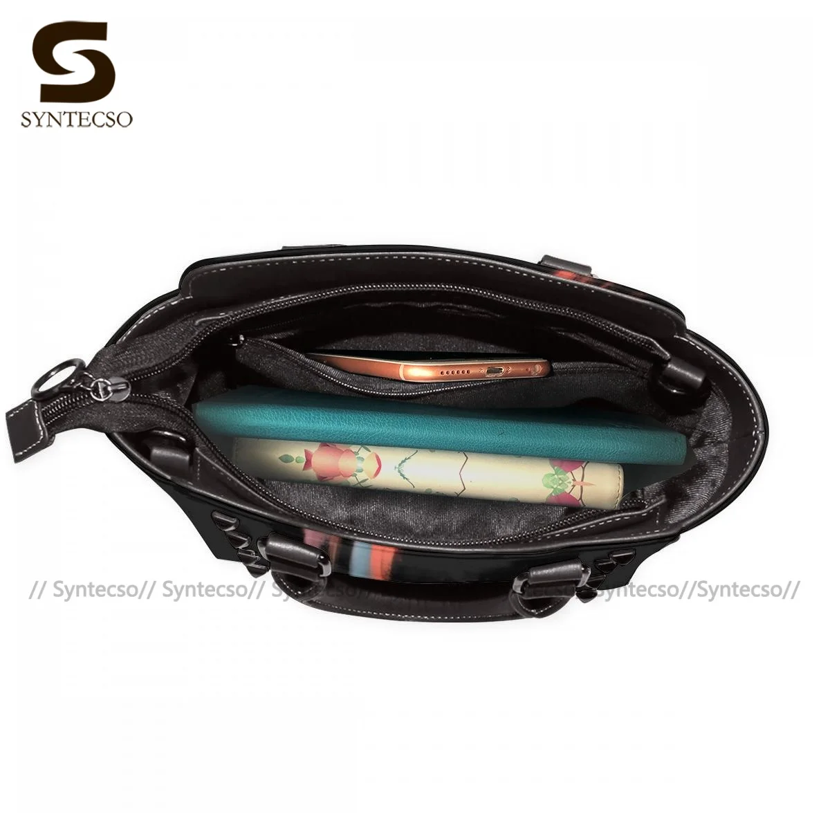

David Bowie Shoulder Bag Female Fashion Handbag Vintage Leather Travel Bags