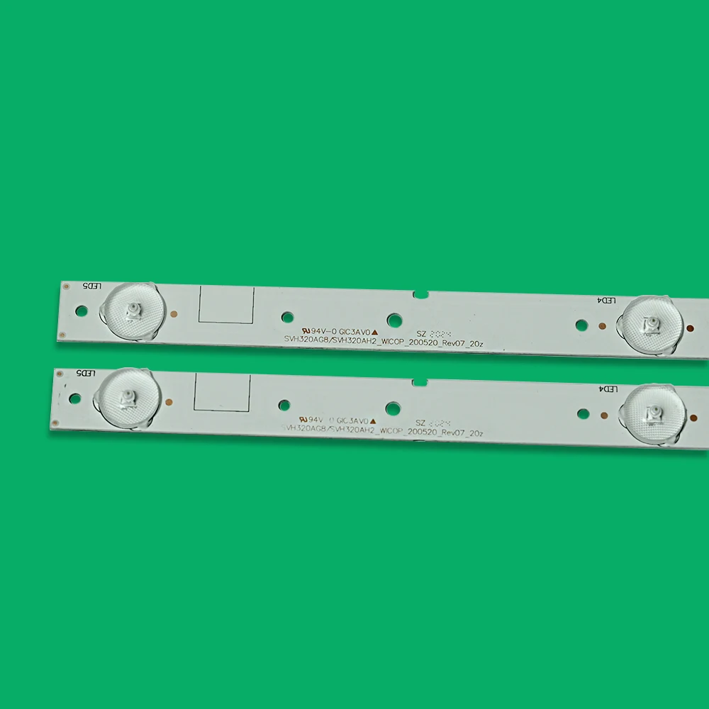 

594mm LED backlight strip 5 lamp for Hisense 32"TV LED32EC260JD LED32K20JD SVH320AG8/SVH320AH2