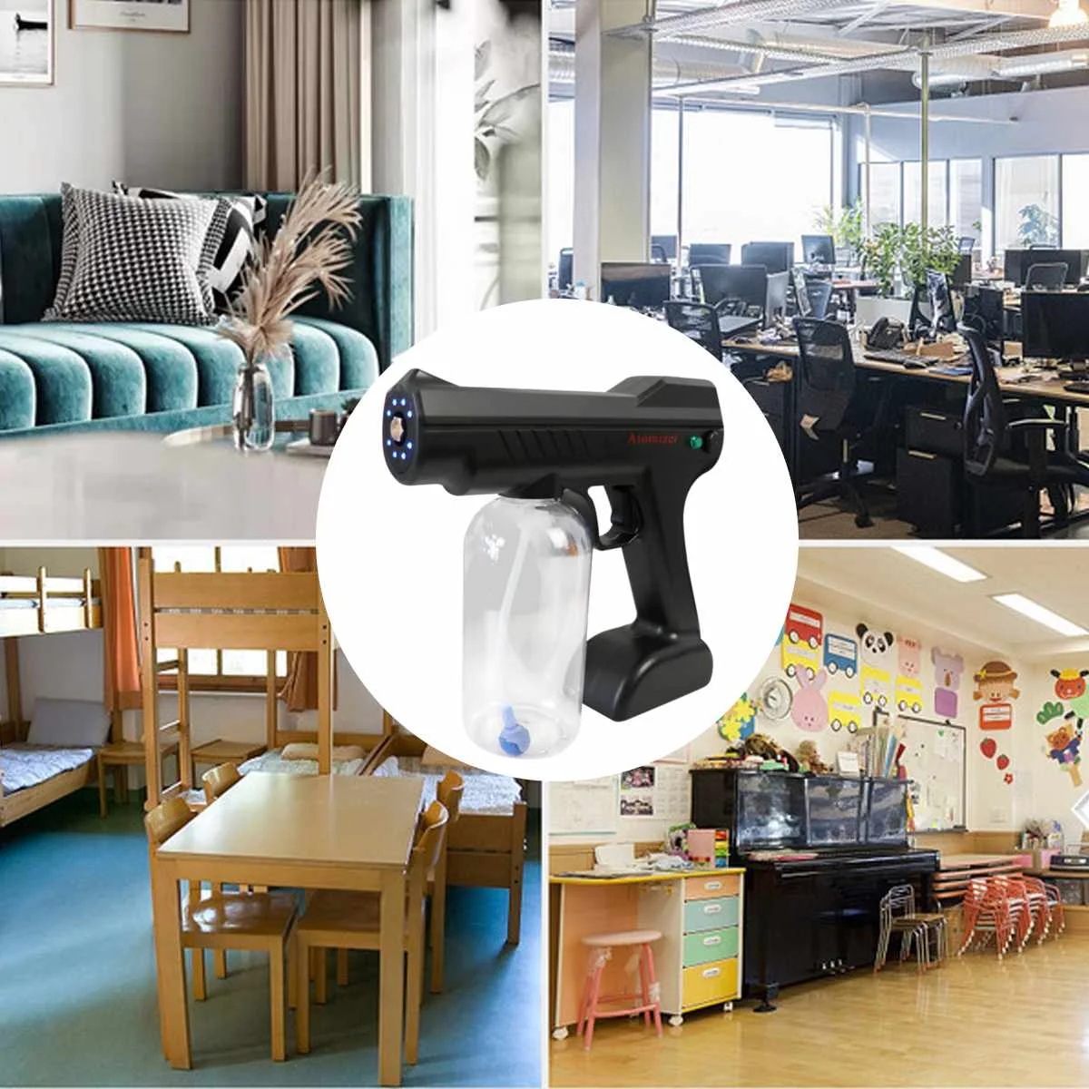 

Electric ULV sprayer Portable fogger machine Disinfection Machine for hospitals home ultra capacity spray machine fight drugs EU