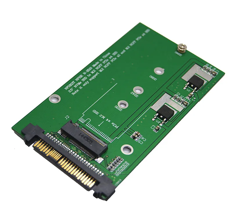 Конвертер NVME в NGFF M-key от U.2 до M.2 SFF-8639 конвертер карты nvme 8639 u2 | Компьютеры и офис