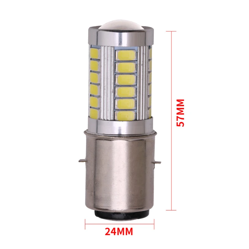 H6 BA20D Мотоцикл головной светильник Светодиодные лампы мотоцикл высокий низкий