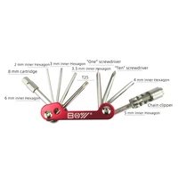 bike repair tool kits 22 534568 mm allen key philips flat screwdrivert25 torx bicycle tire lever chain tool