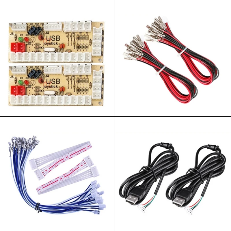 DIY аркадная игра джойстик комплект нулевой задержкой usb-датчик для ПК 5V