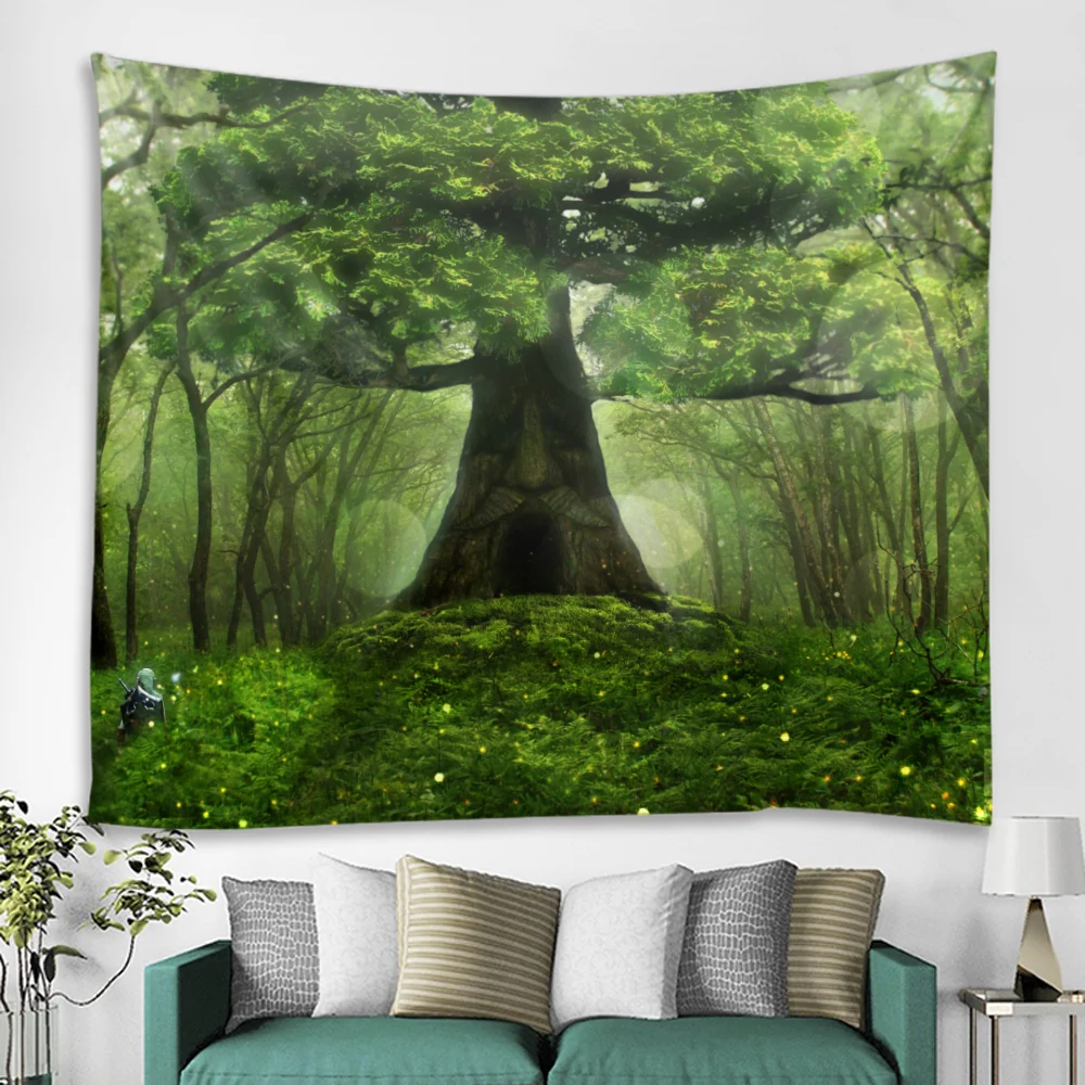 Взрывные модели в 2020 проекция фантазия большое дерево маленький лес Печатный