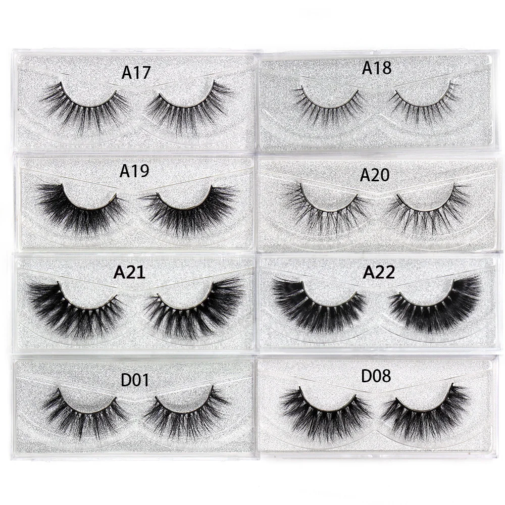 LEHUAMAO норковые ресницы объемные толстые ручная работа полная полоса накладные