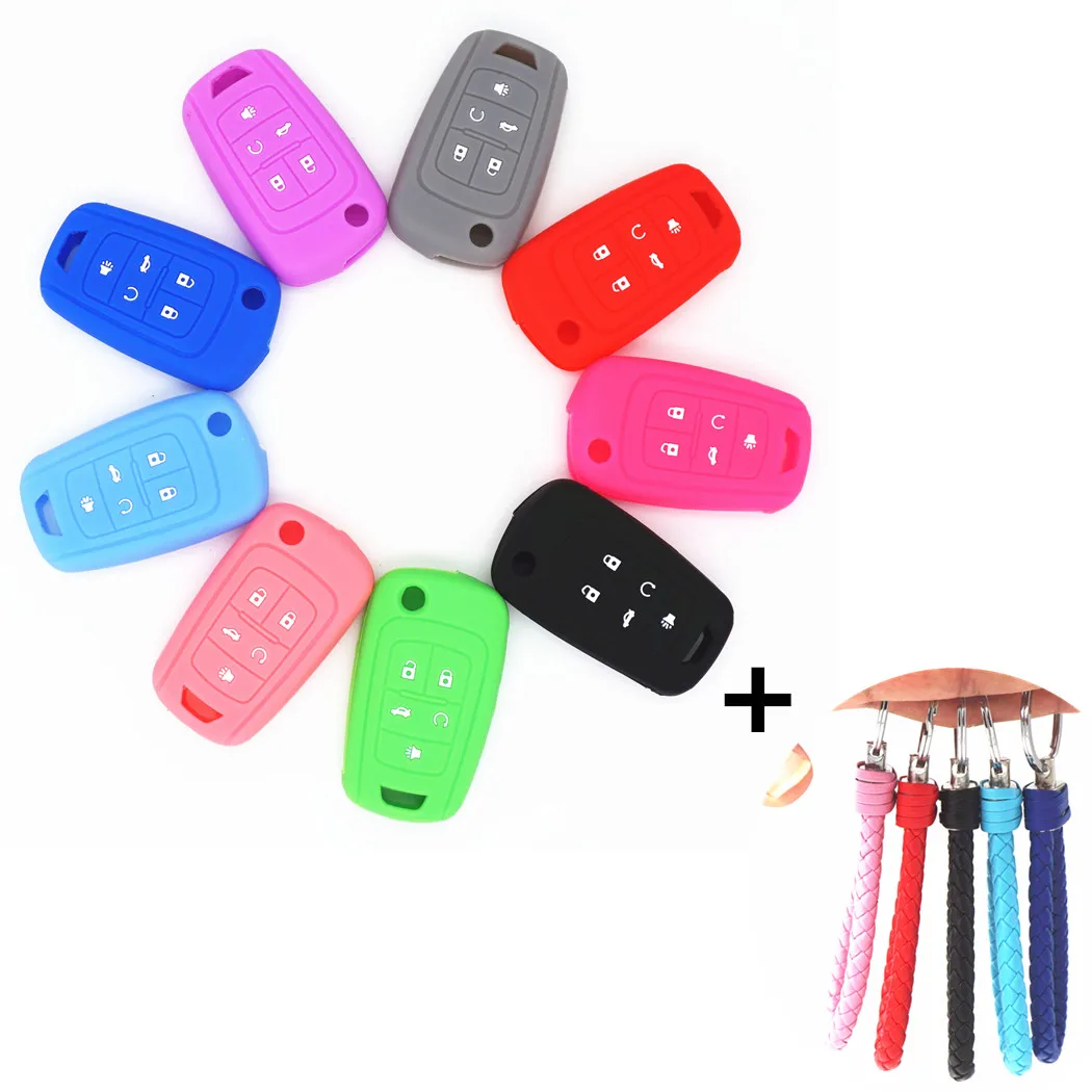 Силиконовый брелок для ключей WFMJ с 5 кнопками чехол дистанционным управлением