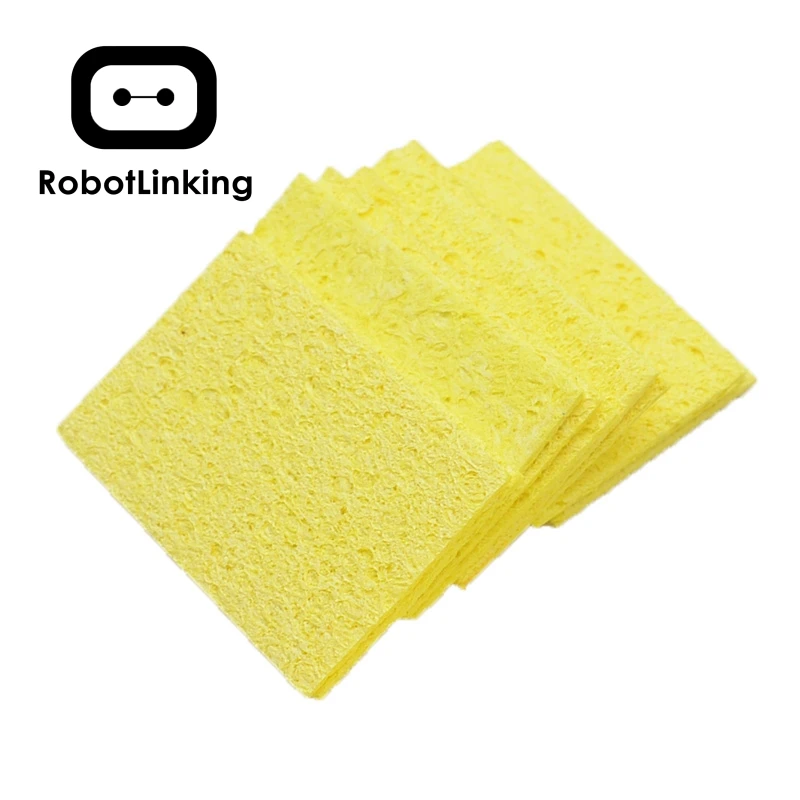 10 шт. желтый Чистящая губка очиститель для устойчивого управления