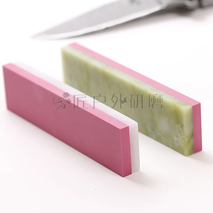 

Natural jade double-sided polishing vegetable knife precision instrument grinding stone 3000 × 10000#