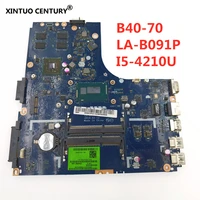 la b091p for lenovo ideapad b50 70 laptop motherboard ziwb2ziwb3ziwe1 sr1ef i5 4210u 2gb tested