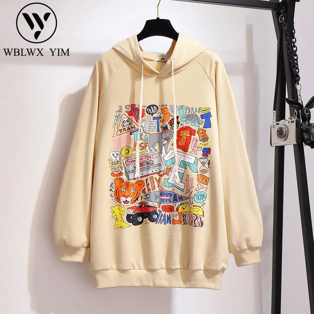

Женская толстовка с капюшоном, размеры до 6XL