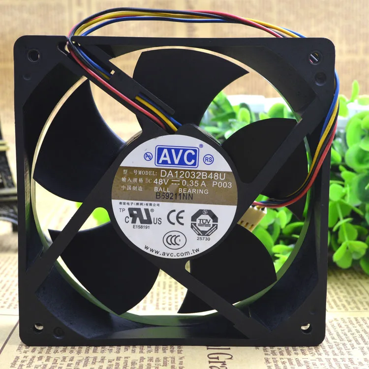 

Двухшаровой охлаждающий вентилятор для AVC DA12032B48U 12 см 12032 48 в А