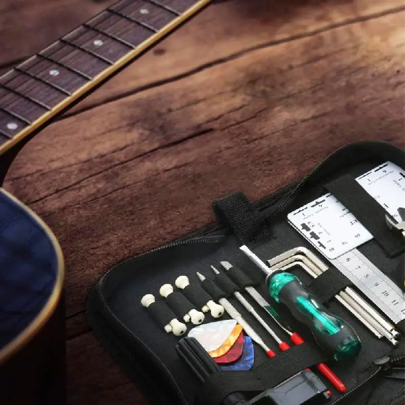 Уход за гитарой ремонт и обслуживание Сменные струны набор инструментов