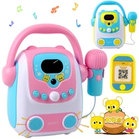 multifunction microphone k song toys bluetooth connection mobile mini singing bar childrens early music education toys