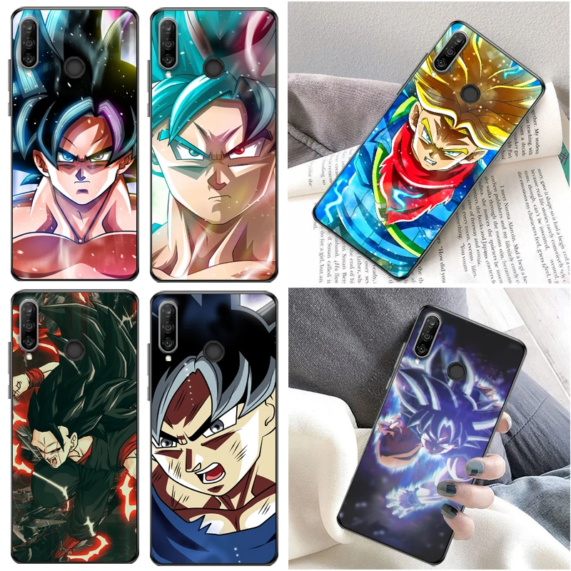 

Anime Super Warrior Figure Dragon Color Painting Phone Case For Huawei P30 Pro Lite Carcasa Coque Funda