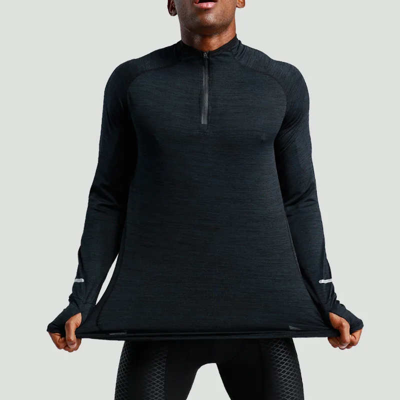 Фитнес с длинным рукавом быстросохнущая бег футболка &quotВелоспорт&quot Для мужчин